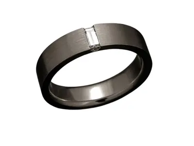 Argollas #46 · Modelos futuristas — par de argollas de matrimonio, modelo A-21-3 — Joyería y Hechuras Rivera