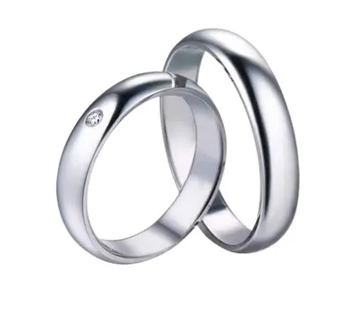 Argollas #62 · Colección 2025 — par de argollas de matrimonio, modelo A-25-4 — Joyería y Hechuras Rivera