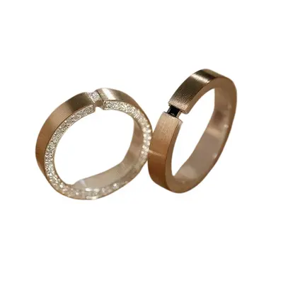 Argollas #63 · Colección 2025 — par de argollas de matrimonio, modelo A-26-1 — Joyería y Hechuras Rivera