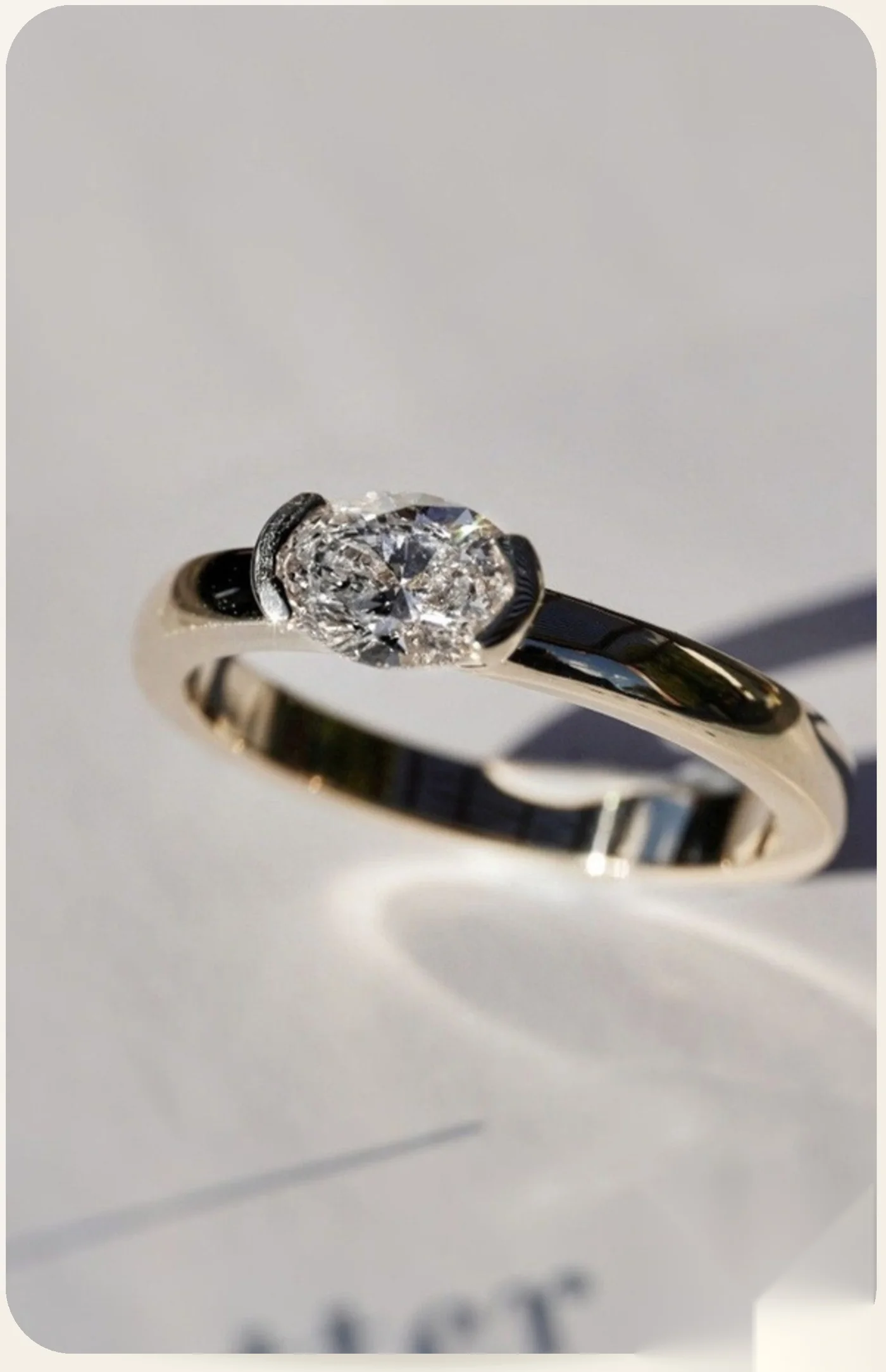 Anillo de compromiso N-22 — anillo de compromiso, modelo N-22 — Joyería y Hechuras Rivera