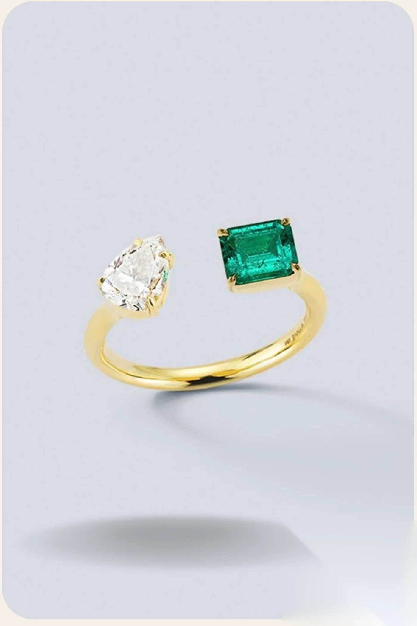 Anillo de compromiso N-35 — anillo de compromiso, modelo N-35 — Joyería y Hechuras Rivera